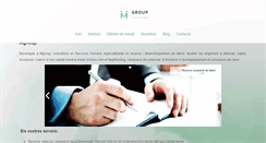 Desktop Screenshot of mgroup.es
